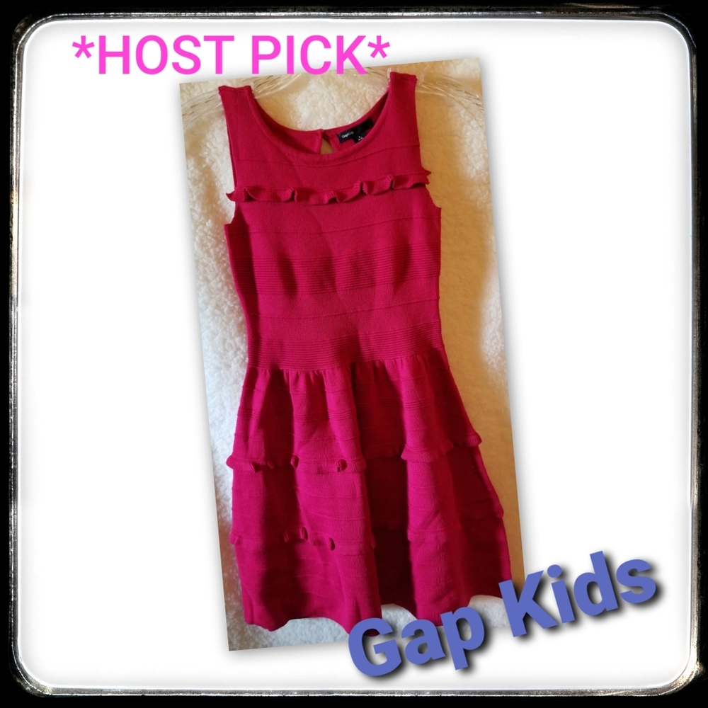 GapKids*Girls Magenta Dress/Jumper 6/7